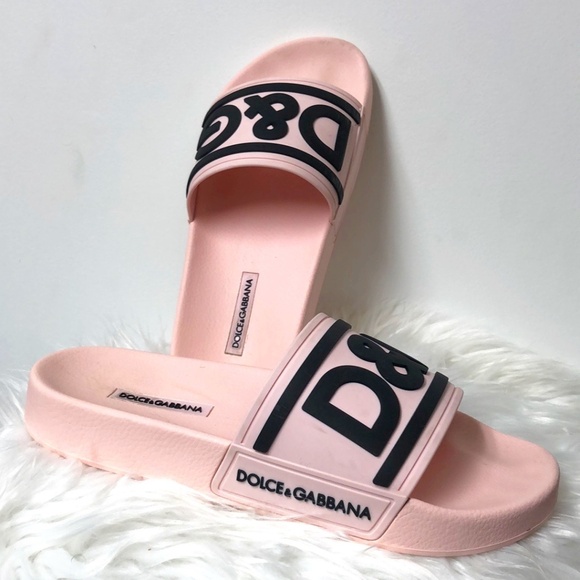 Dolce & Gabbana Slides SZ 37 w/ COA